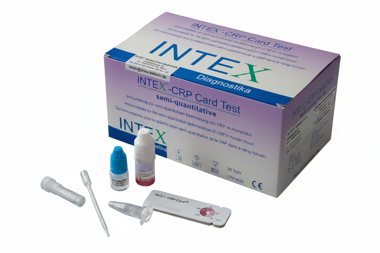 INTEX CRP-Test Semi Quantitativ Schnelltest